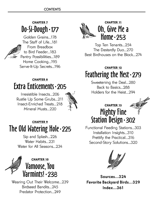 Backyard Birdscaping Bonanza